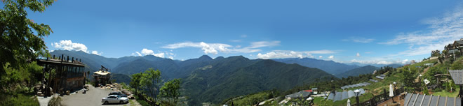 清境雲南風情民宿-180度景觀視野